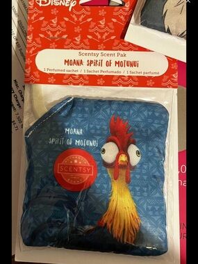Scentsy Moana Hei Hei Scent Pak - Blue & Red
